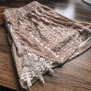 Boho shorts